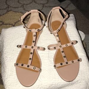 14th & Union Mallory Stud Sandal - rose, size 9.5